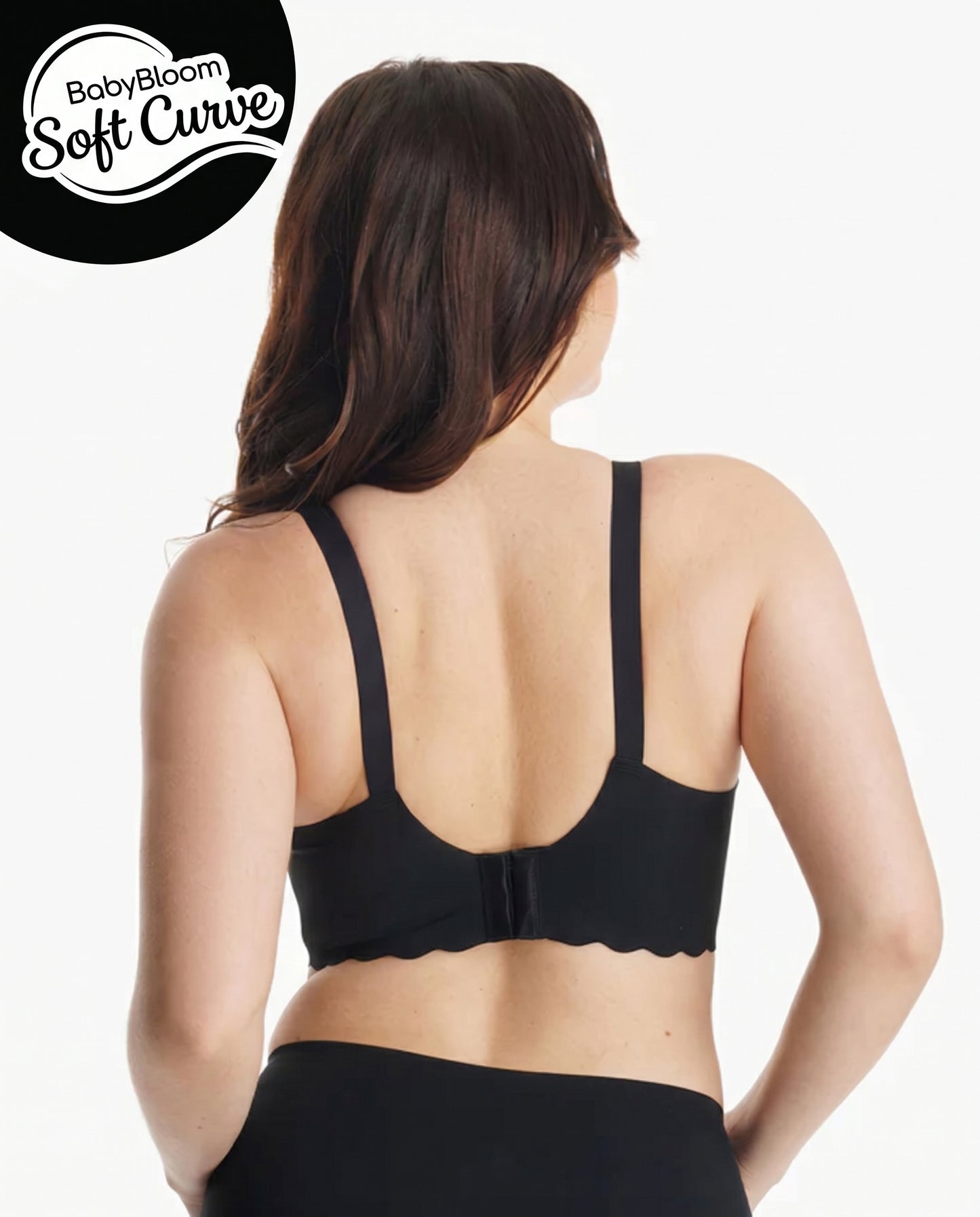 حماله صدر للرضاعه BabyBloom Soft Curve™ Black